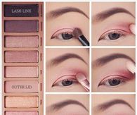 Pretty in Pink Eye Makeup