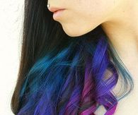 Rainbow hair