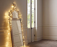 Mirror Framed With Lights