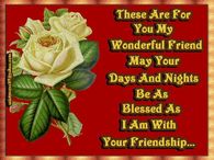 These are for you