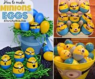 DIY Minion Eggs
