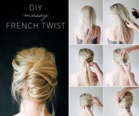 DIY Messy French Rwist