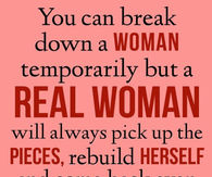 A real woman