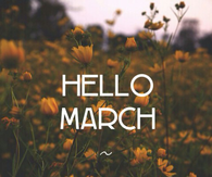 Hello March Please Be Good