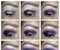 DIY Purple Eye Makeup