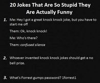 20 Stuoid Jokes