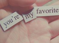 you're my favorite