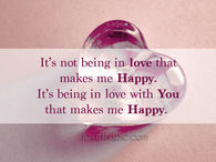 You make me happy 