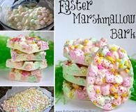 Easter Marshmallow Bark