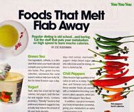 Foods that melt fat