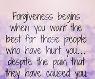 Forgiveness