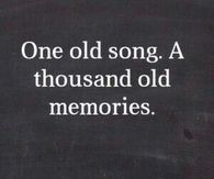 One old song