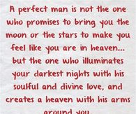 A perfect man
