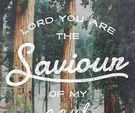 Lord you are my savior