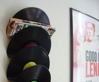 Vinyl Recors As Shleving