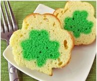 Mini Shamrock Cake