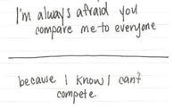 I'm afraid