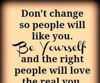 be yourself