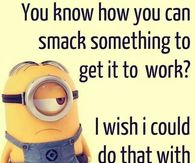 Wish I could smack people