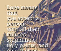 Love means