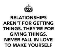 relationships