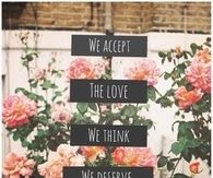 we accept the love
