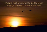 people that are meant to be