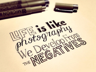 life is like photography