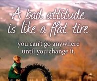 a bad attitude