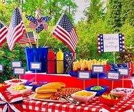 July 4th hotdogs
