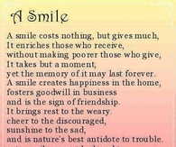 a smile