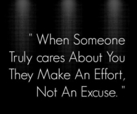 when someone truly cares