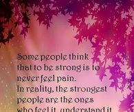 to be strong