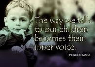the way we talk to our children