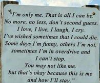 im only me
