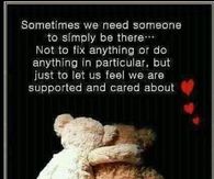 Simply Be There...