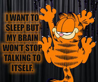 I want to sleep but my brain