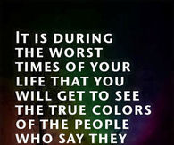 true colors of people