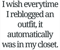 Reblogging Wish
