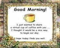 good morning