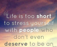 life is too short