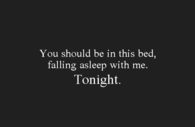 You should be in this bed...
