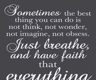 have faith