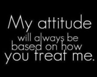 my attitude