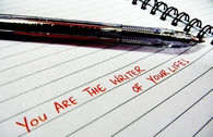 you are the writer of your life