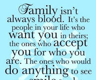 family isnt always blood