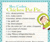 slow cooker chicken pot pie