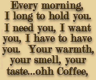 i love coffee