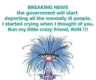 run my crazy friends