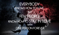 how to stay in love